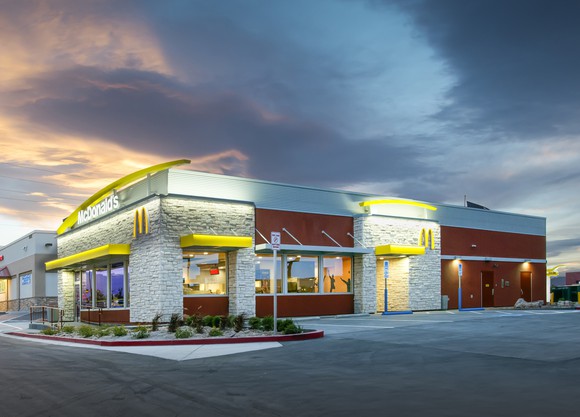 A McDonald's restaurant