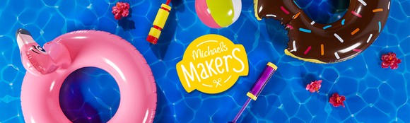 Michaels advertising for its makers program.