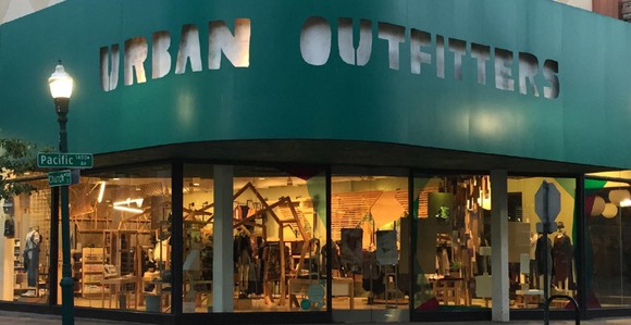 The outside of an Urban Outfitters store.