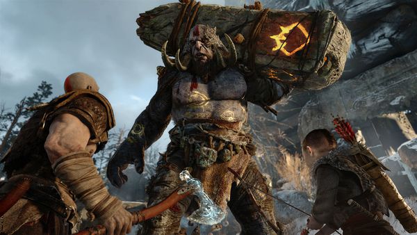 Characters from Sony's upcoming "God of War".