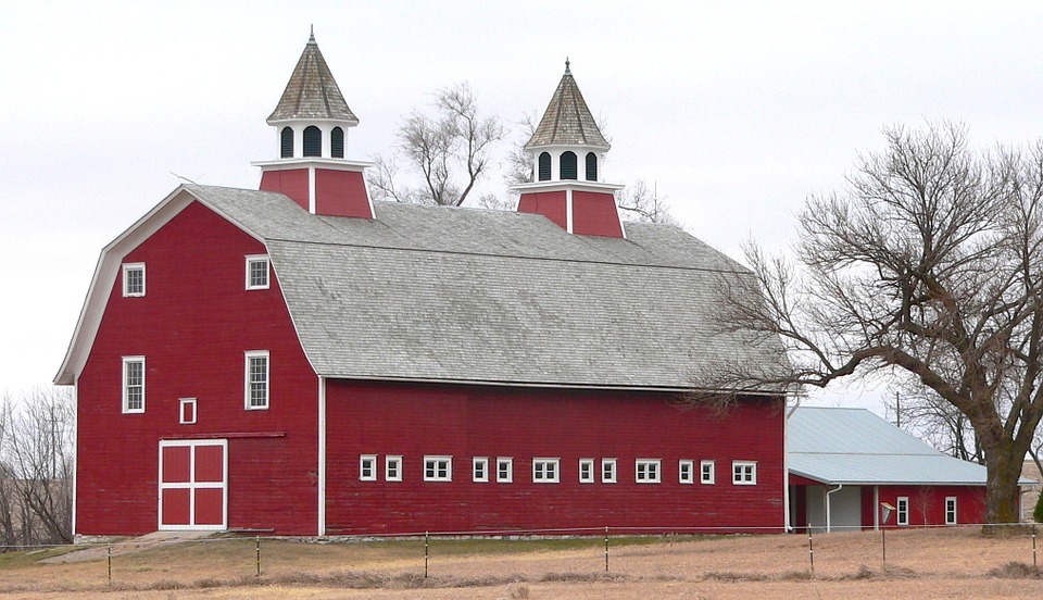 A barn in Nebraska.