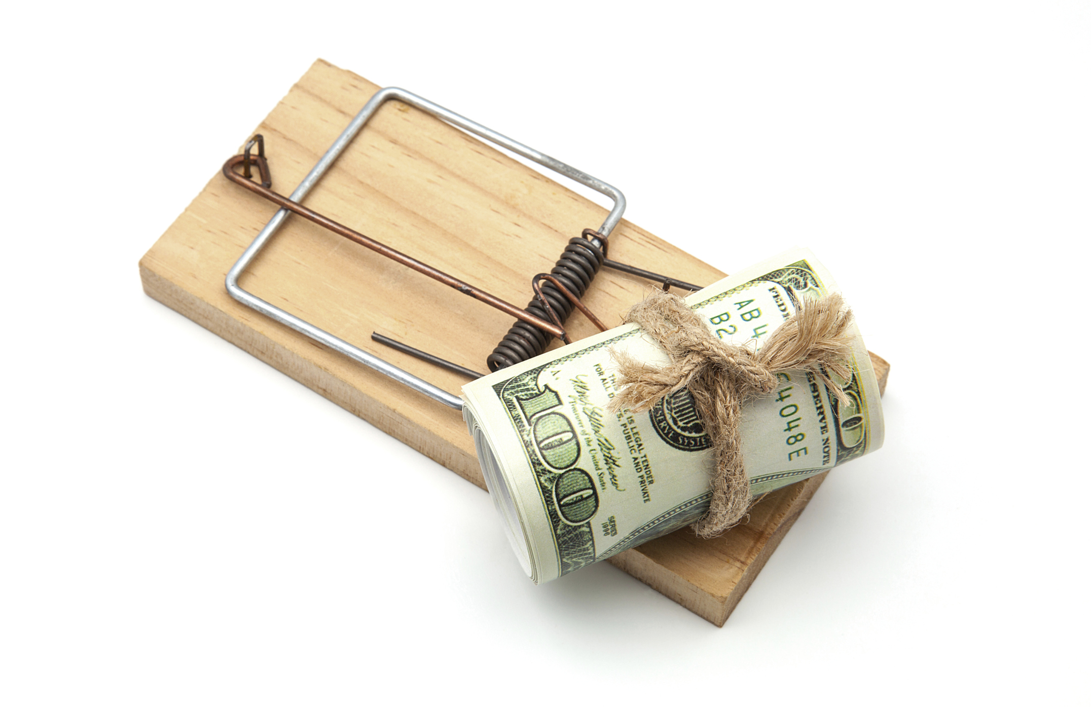 money in a mouse trap