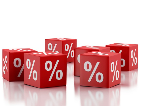 Percentage cubes.