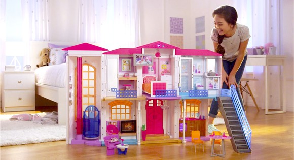 A Barbie Dreamhouse.