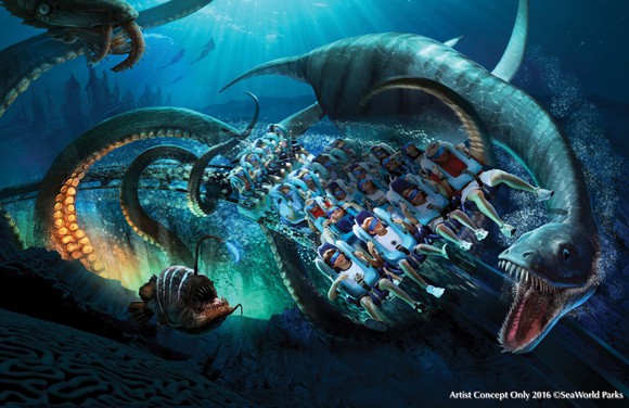 Concept art for Kraken Unleashed.