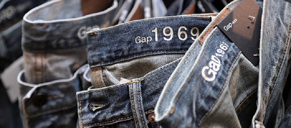 The Gap clothing.