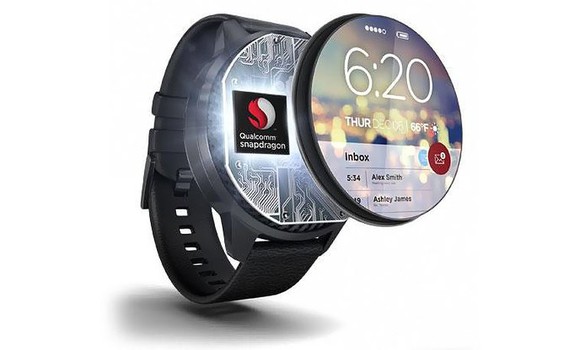 Qualcomm's Snapdragon Wear chipset for smartwatches.