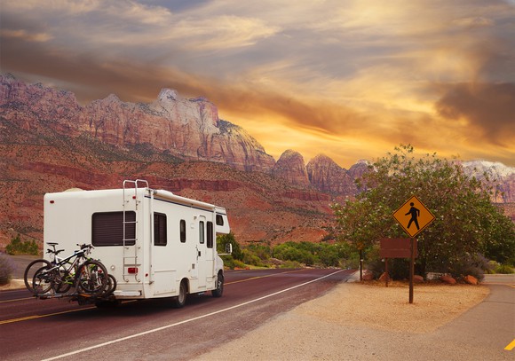Recreation vehicle traveling
