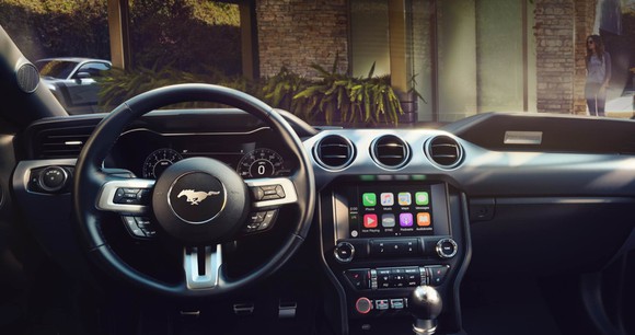 Ford's Sync 3 infotainment system in a Mustang.