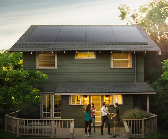 Tesla's new low-profile solar panels