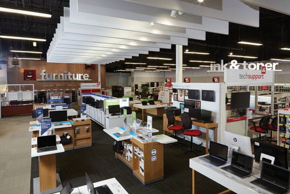 Office Depot's "store of the future"