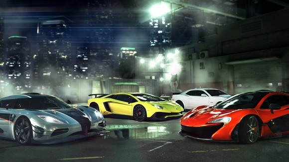 Cars from Zynga's "CSR 2".