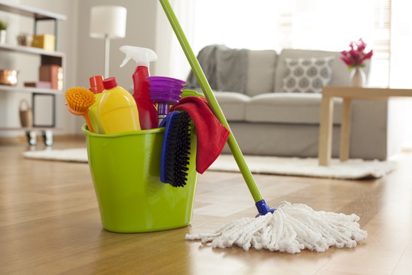 Cleaning supplies