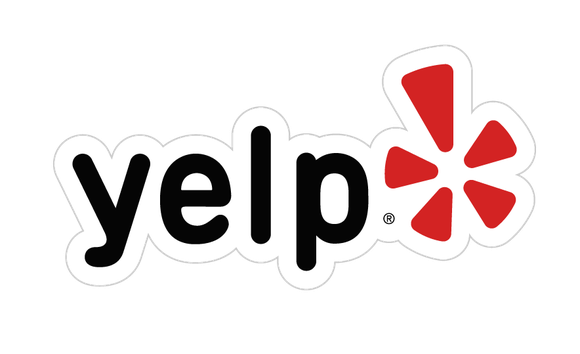 Yelp logo.