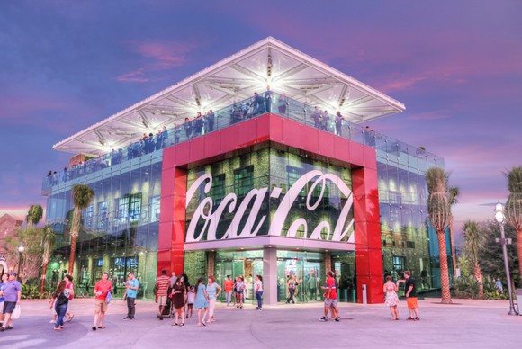 Coca-Cola Orlando store.