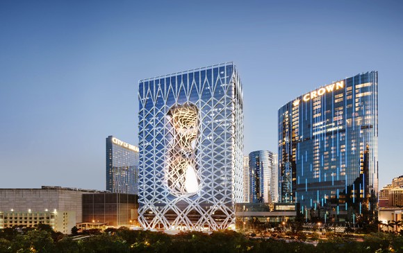 Rendering of Morpheus Tower at City of Dreams in Macau.