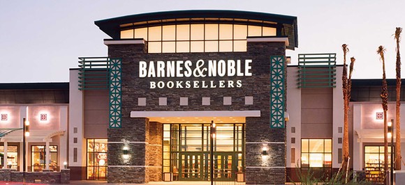 Exterior of Barnes & Noble store