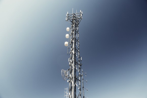 Image of a cellular tower.