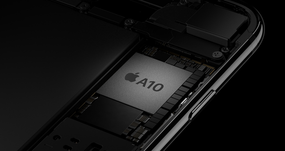 Cutaway rendering of A10 Fusion chip