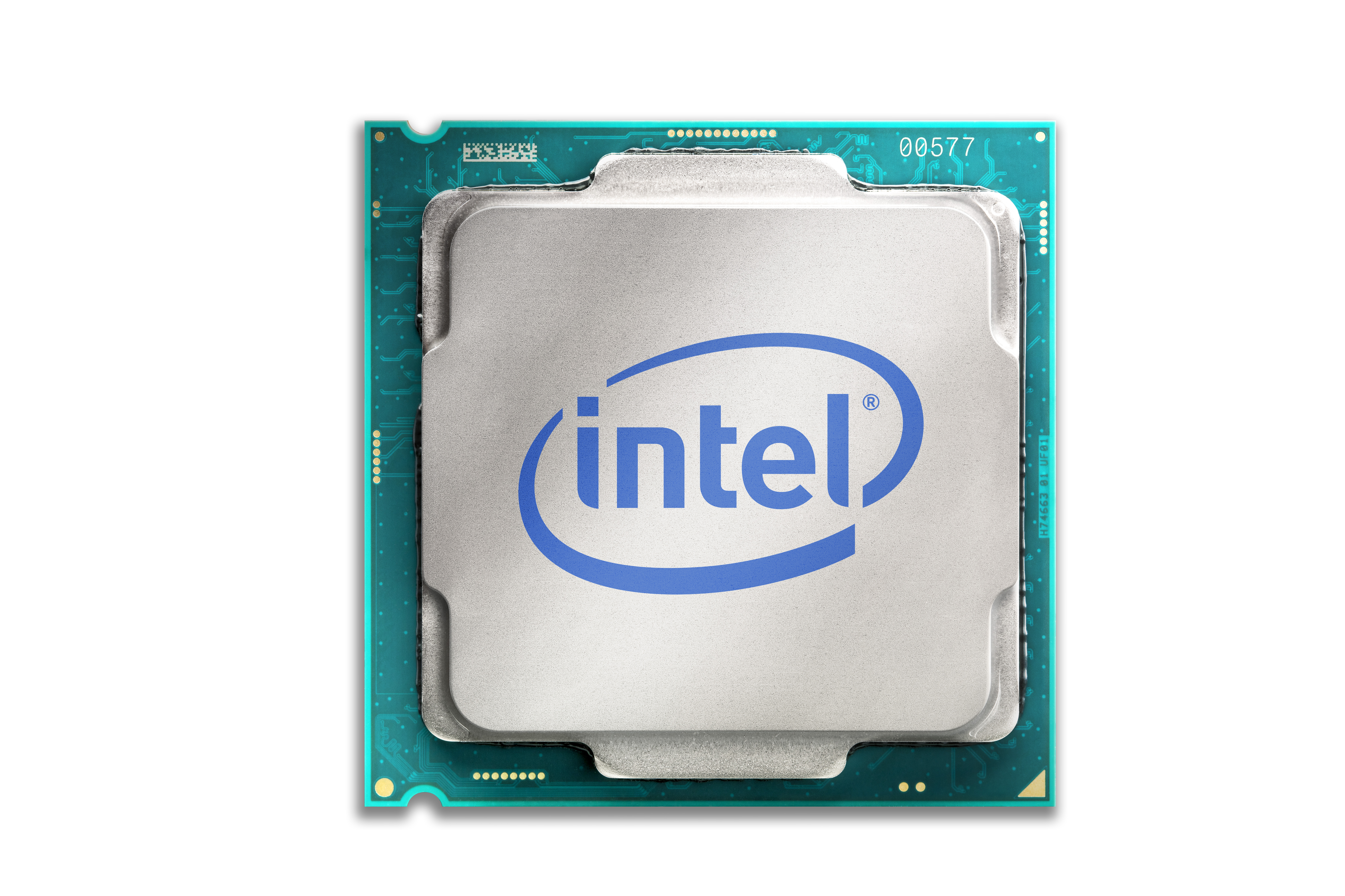 An Intel processor.