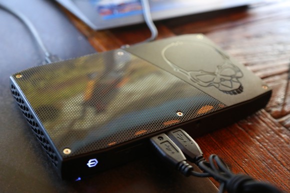 Intel's Skull Canyon PC powered by Iris Pro graphics.