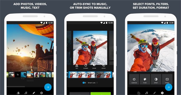GoPro's Quik app.