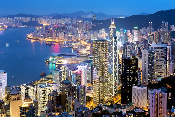 Hong Kong's skyline