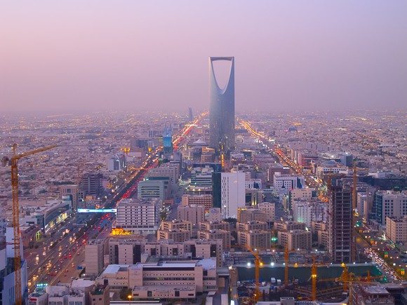 Kingdom Tower in Riyadh