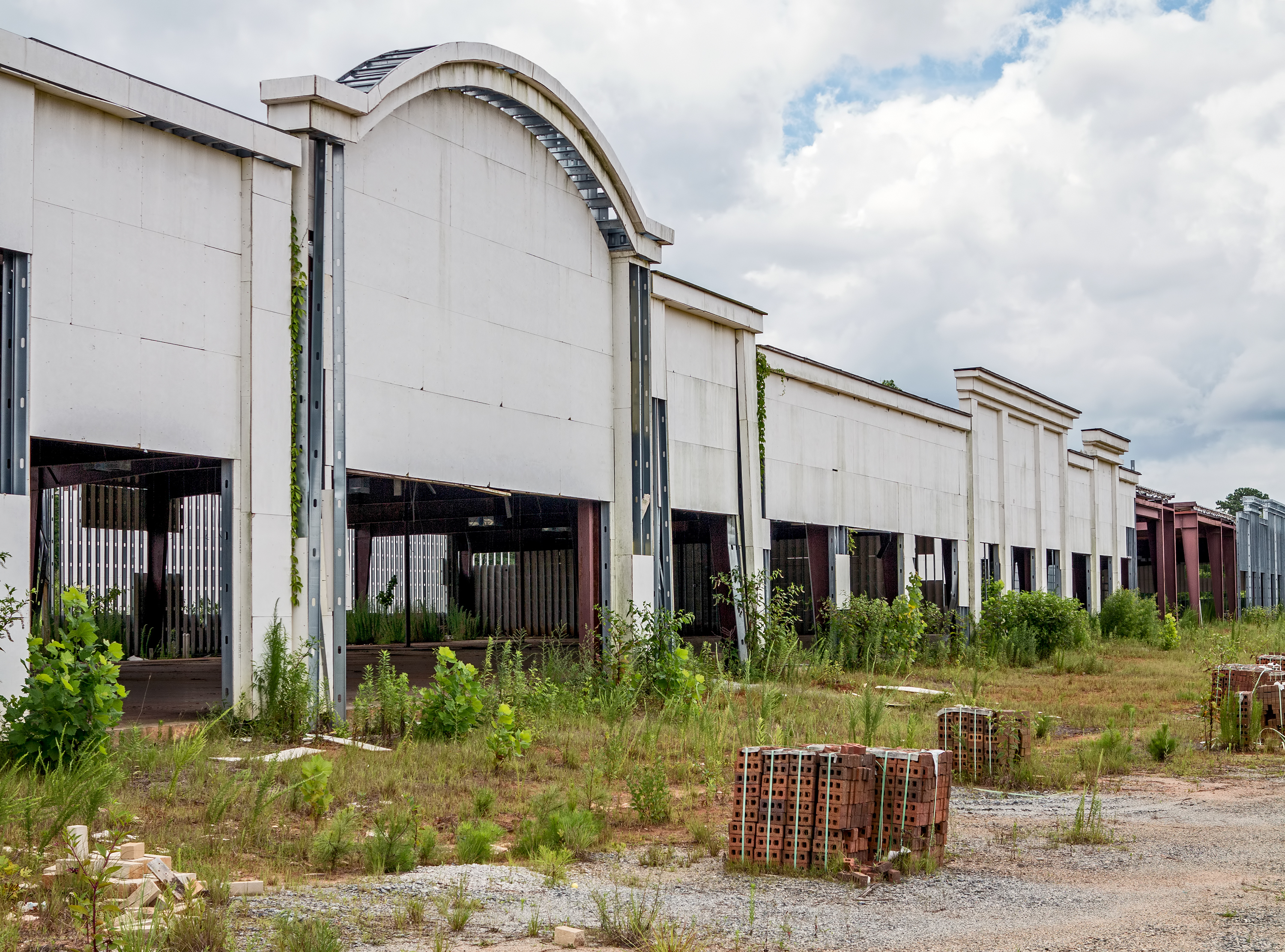 Abandoned shopping mall