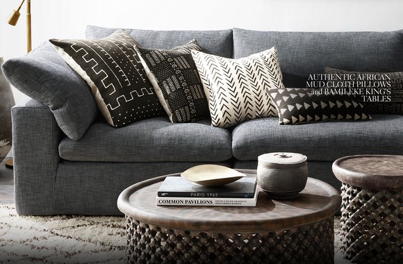 RH couch set.