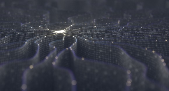 Concept art for artificial intelligence neurons