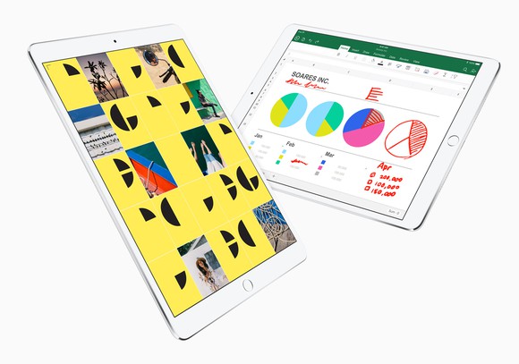 Apple's new iPads.
