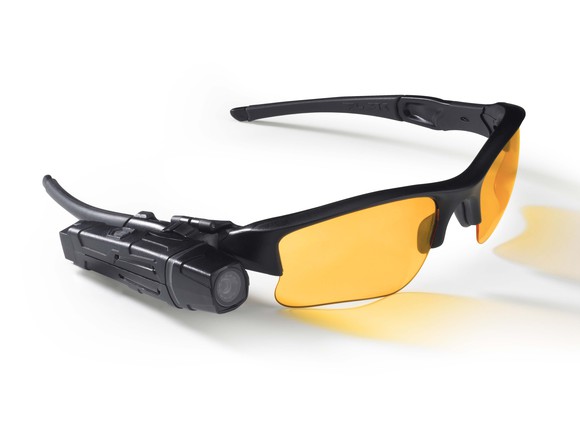 Flex camera attached to glasses.