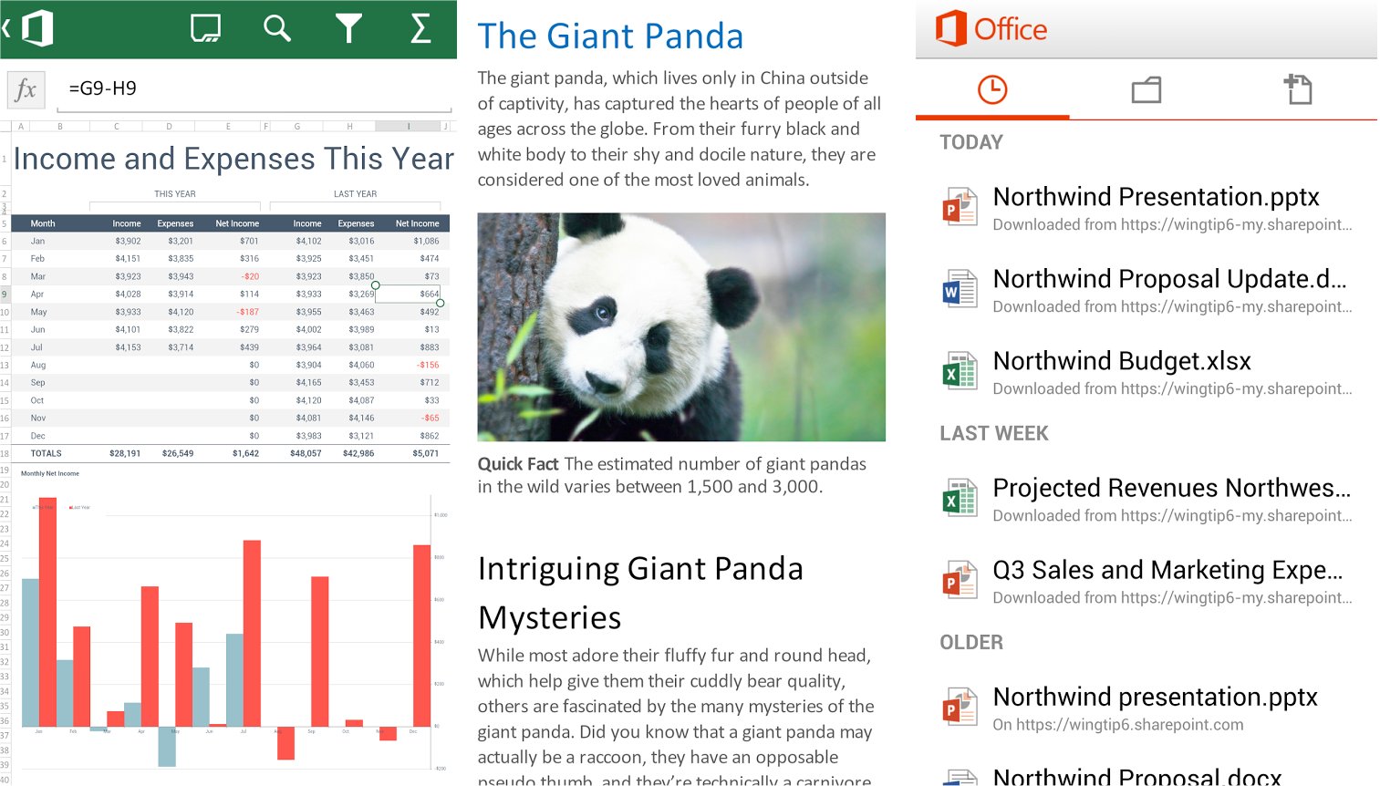 Office on Android.