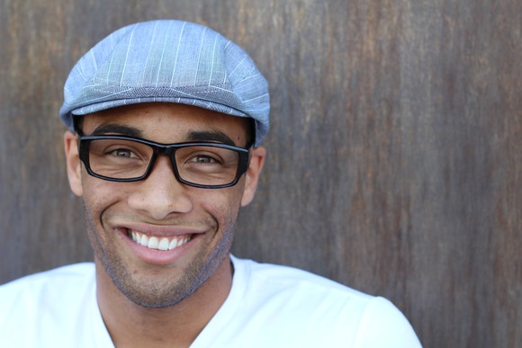 Smiling man