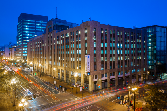 Twitter headquarters.