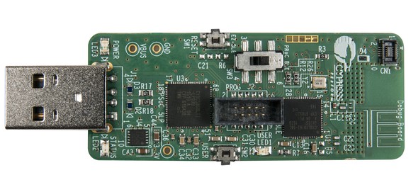 Cypress semiconductor products on a USB device