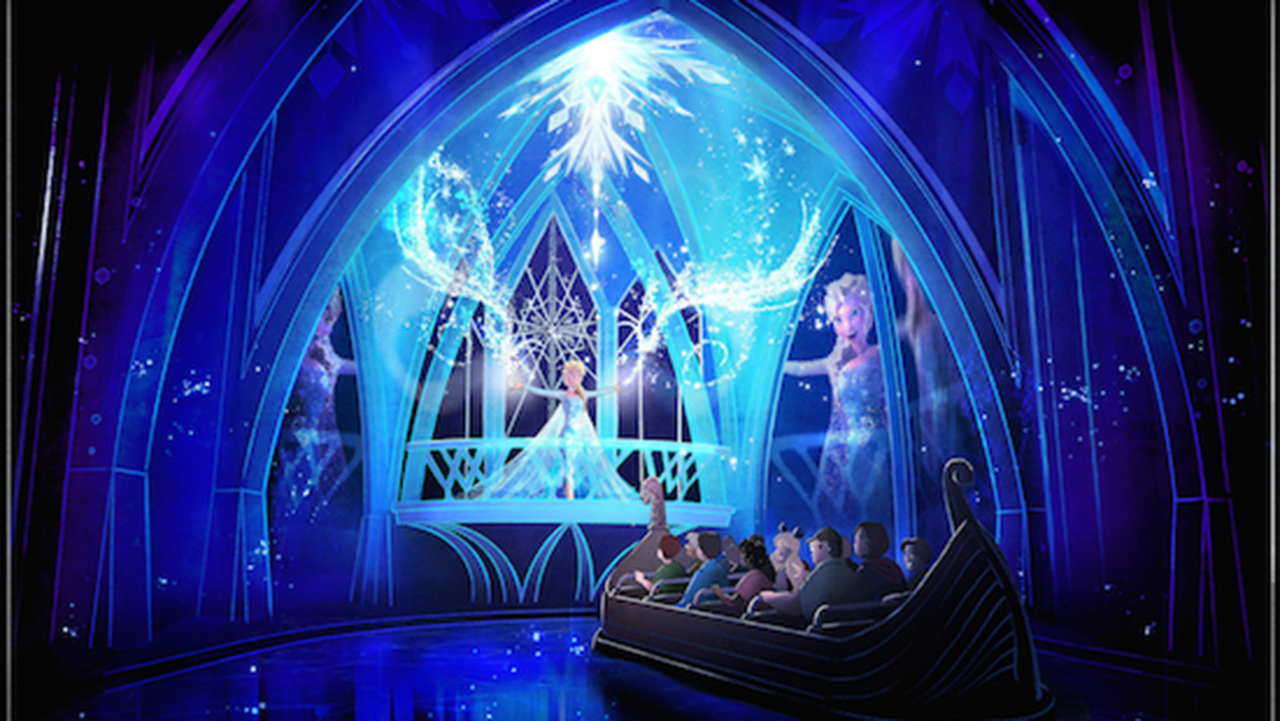 The Frozen Ever After ride at Disney World's Epcot.