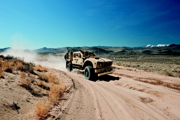 Oshkosh military ATV