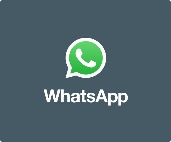 WhatsApp logo.