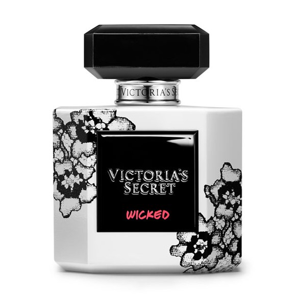 A bottle of "Wicked" perfume from Victoria's Secret