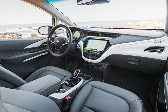 Chevrolet Bolt interior and dash