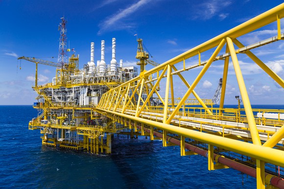 offshore oil platform