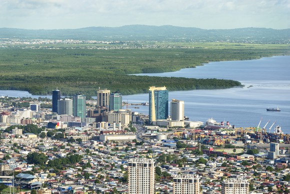Downtown Port of Spain, Trinidad and Tobago