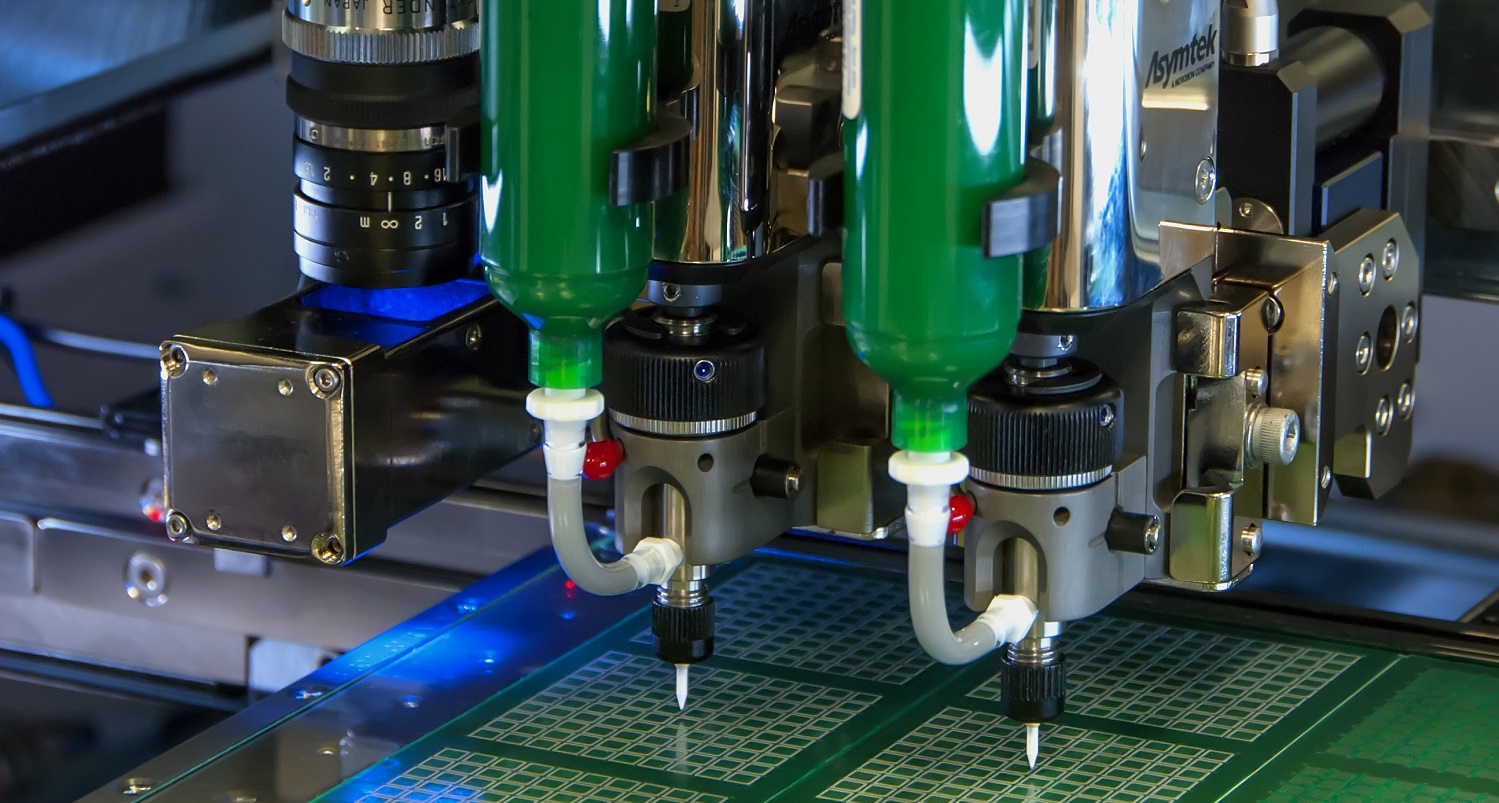 Nordson electronics adhesive dispensing system