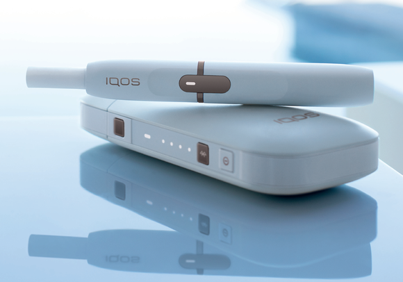 Image source: Philip Morris International's new iQOS heat-not-burn tobacco system