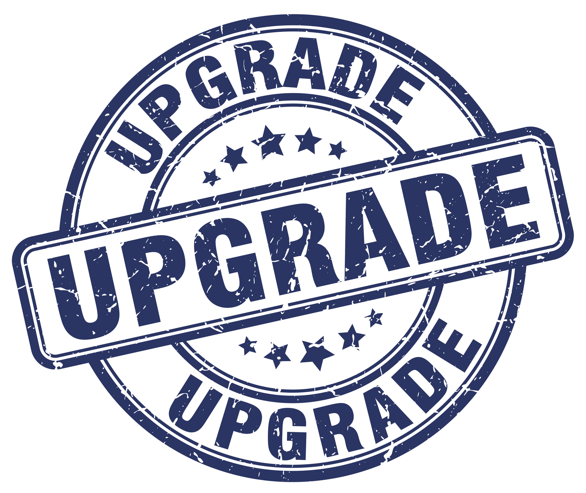 Upgrade stamp.