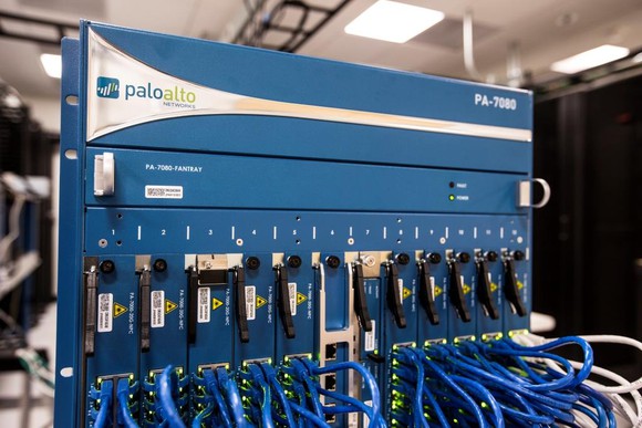 The PA-7080 firewall.