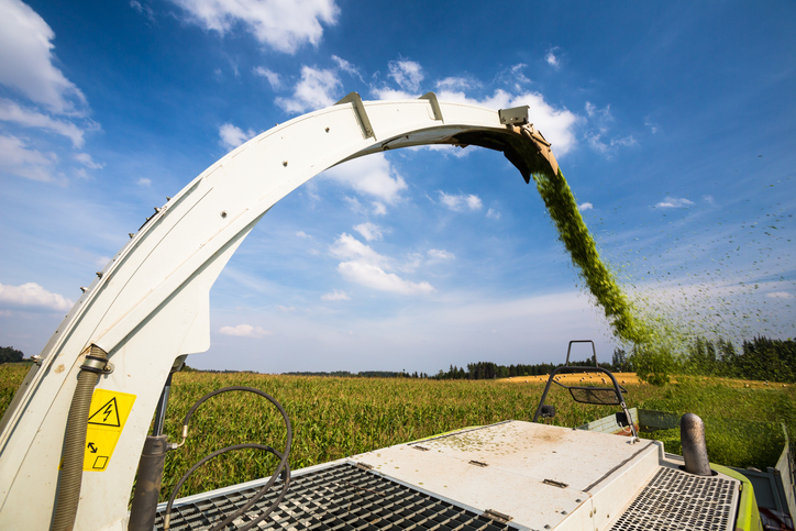 Modern Combine Harvester