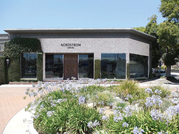 The front of the new Nordstrom Local store